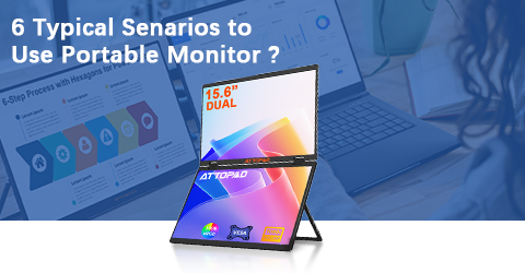 6 Typical Senarios to Use Portable Monitor